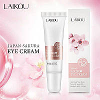 Крем для век Laikou Japan Sakura Eye Cream, крем для глаз