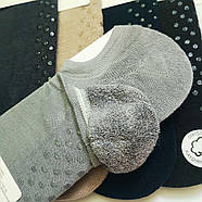 Шкарпетки для йоги та фітнесу нековзні з махрової підошвою, фото 3