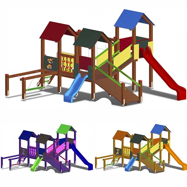 Майданчик SmileKIds М3. Розмір 6000х5700х3500. Будь-Який Колір