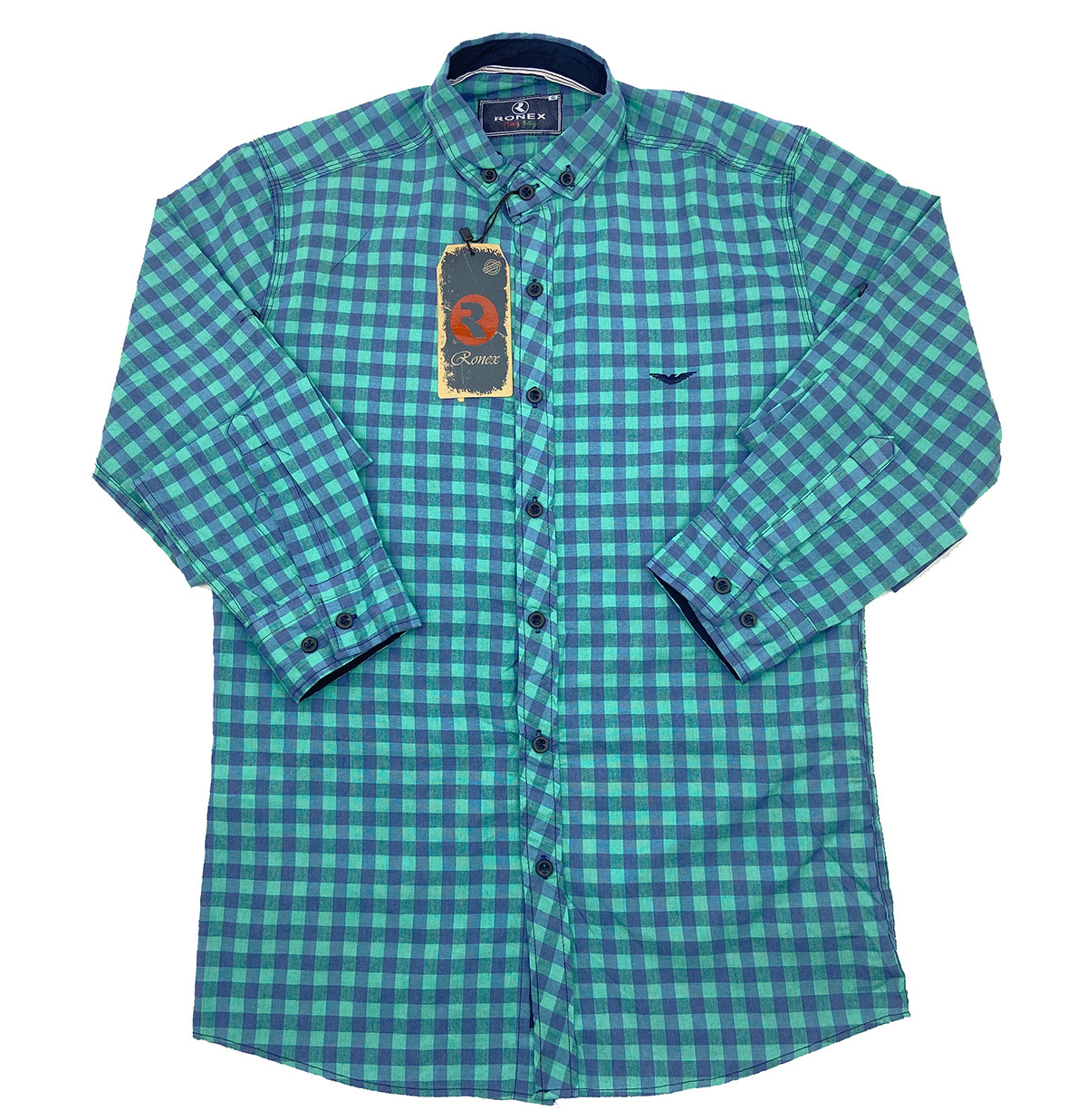 Чоловіча сорочка Ronex Туреччина cm10202/8 Різнобарвна XXL