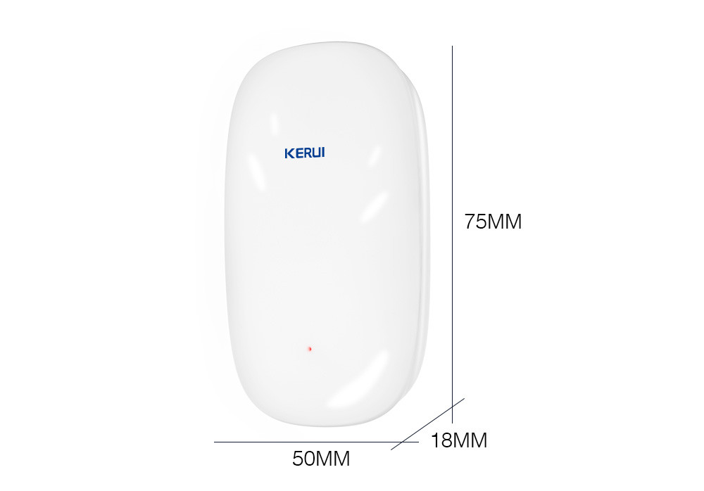 Бездротовий датчик вібрації Kerui ZD31 для gsm сигналізації
