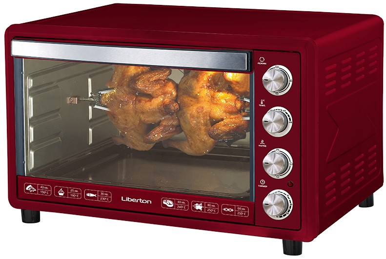 Електродуховка LIBERTON LEO-651 Dark Red
