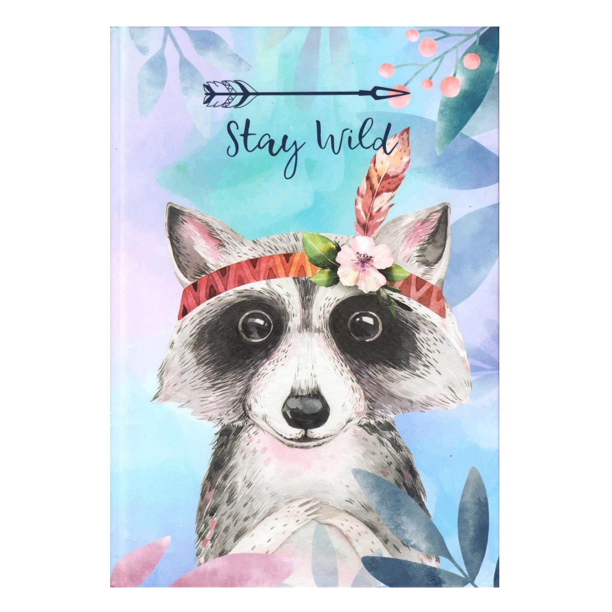 Блокнот В5 тверда обкладинка, 80 аркушів, у клітинку "Stay wild" 8436-07-А, фото 1