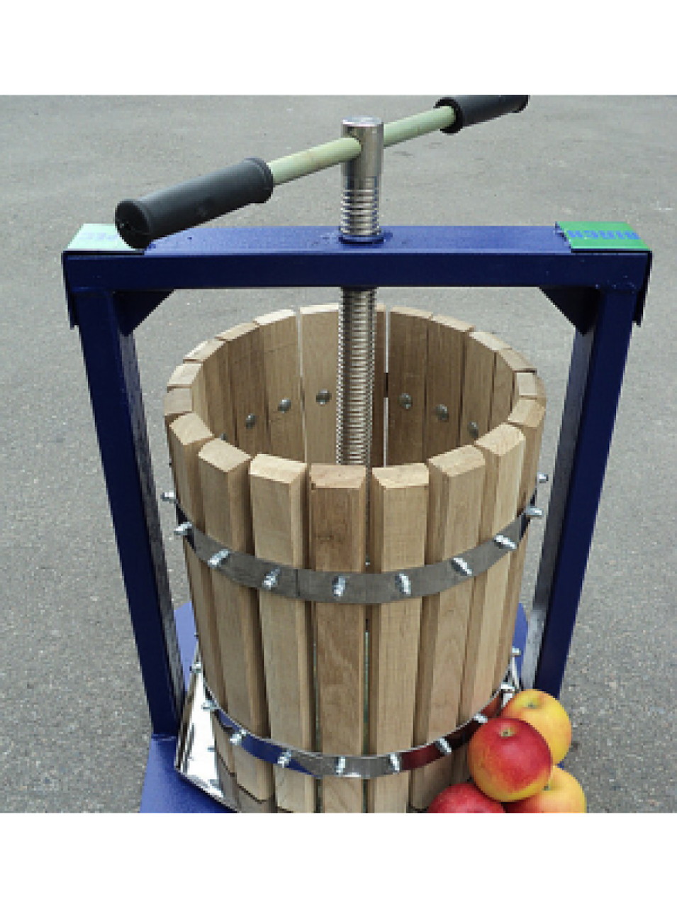 Прес для віджиму соку Вілен 20л дубовий