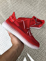 Літні кросівки чоловічі текстильні сітка легкі червоні, фото 2