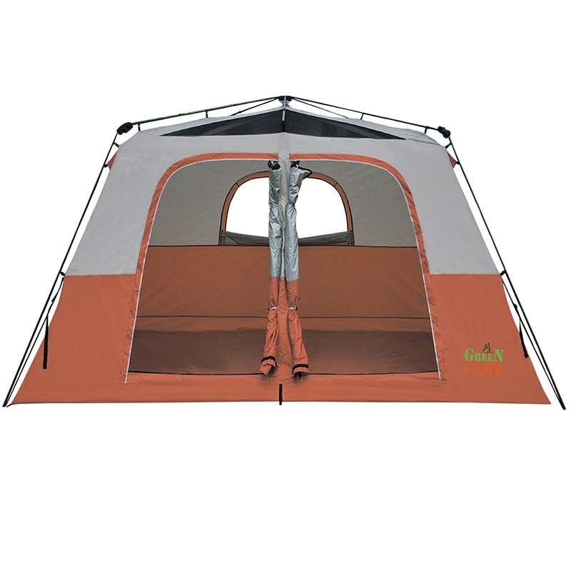 Палатка 6-ти местная GreenCamp GC1610, автомат(р-р 390 х 270 х 180/210 см, оранжевый) - фото 6 - id-p19753863