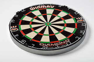 Дартс мішень Winmau Diamond plus (Англія) + набір дротиків на 2 гравців + точилка, фото 3