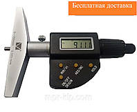 Глубиномер микрометрический цифровой ГМЦ-300 (0-300 мм; 0,001 мм; ±0,008 мм) Микротех