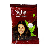 Натуральна хна для волосся Неха Коричнева/Herbal Neha, Broun/20 г.