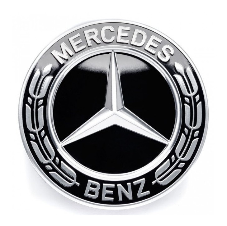 Ковпачок ступиці колеса Mercedes Hub Caps, Black, артикул A22240022009040