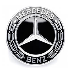 Ковпачок ступиці колеса Mercedes Hub Caps, Black, артикул A22240022009040