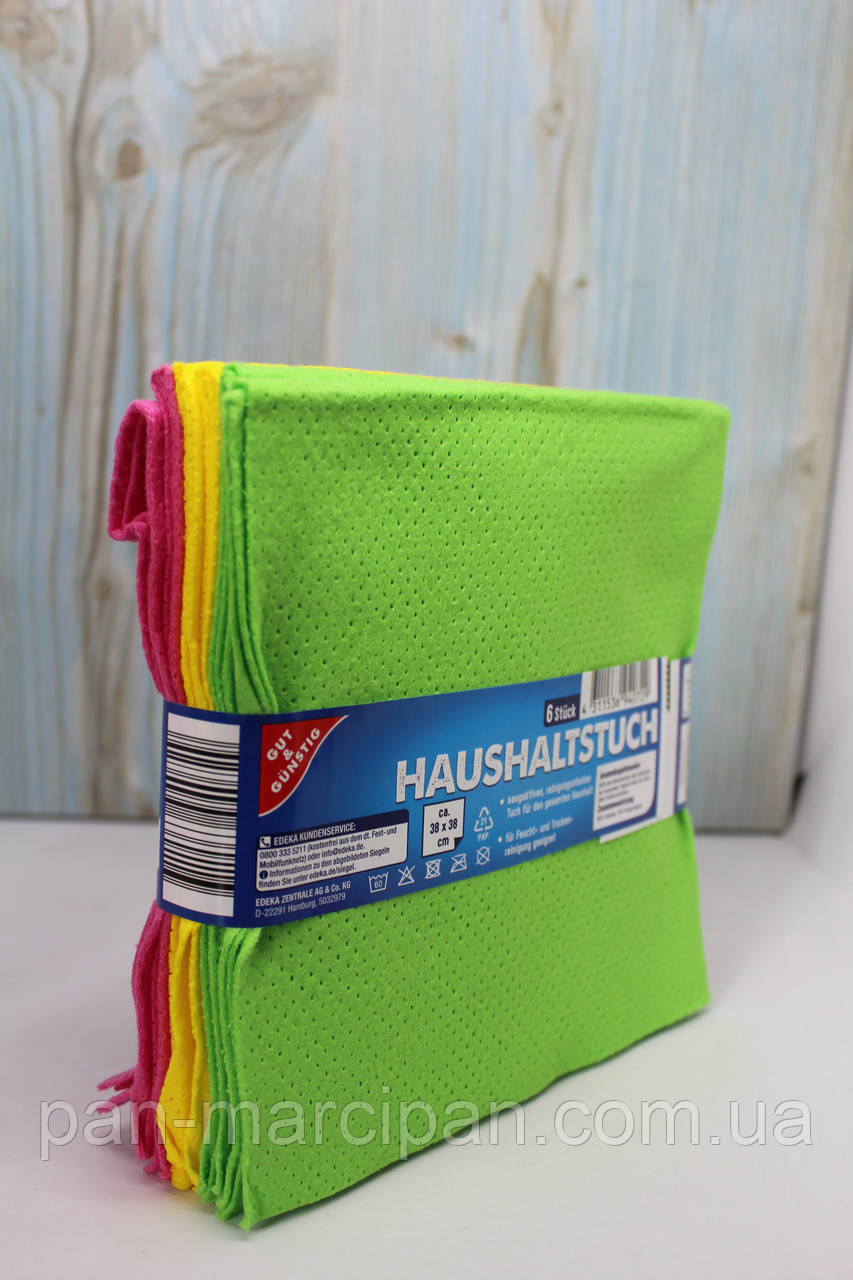 Ганчірка для кухні Haushalts TUCH 6 шт, фото 1