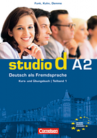 Studio d A2 Teil 1 (1-6) Kurs- und Ubungsbuch mit CD