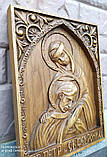 Різьблена ікона святих Петра і Февронії, фото 3
