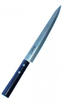Нож для рыбы и суши из нержавеющей стали 41,5 см, нож кухонный