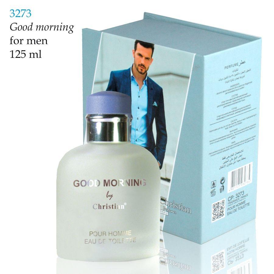 3273 GOOD MORNING Christian for men 125 ml NEW