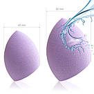 Спонж для макіяжу крапля зі зрізом Christian CSP-719 Lilac, фото 4