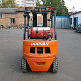 Вилочний навантажувач б/в Doosan G20G, газовий, фото 3