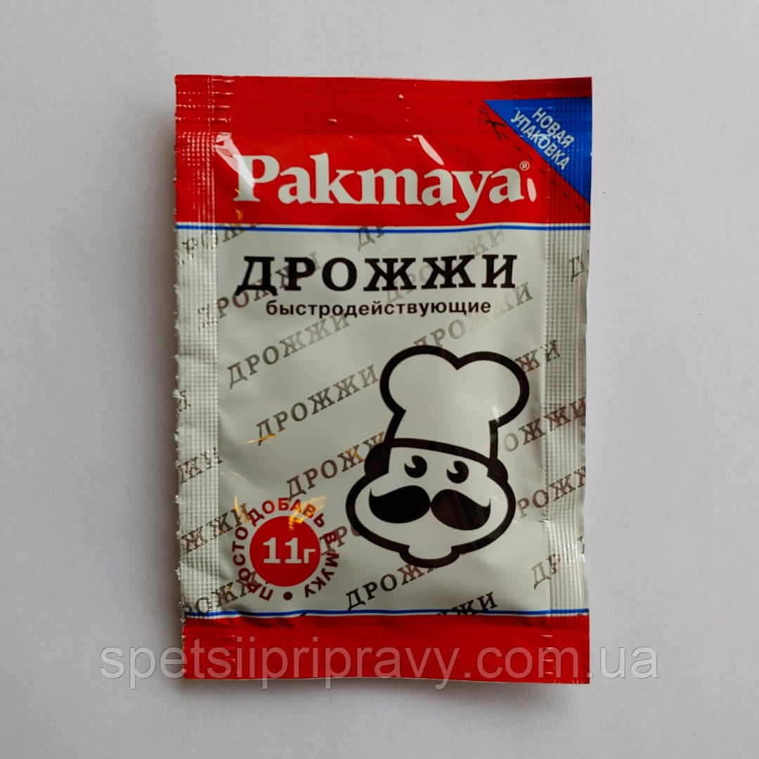 Дріжджі сухі швидкодійні 11 г "Rakmaya"
