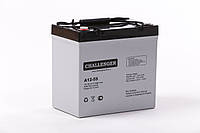 AGM аккумулятор Challenger A12-55 Ah 12V