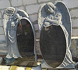 Пам’ятники зі скульптурою. Пам’ятник у вигляді ангела (No333) з граніту, фото 6