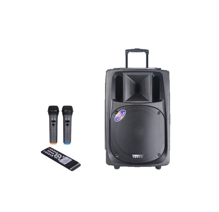 Потужна акумуляторна акустика Temeisheng TMS SL-16 (USB-BT-2MIC-600W)
