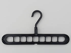 Ш 33,5 *В 44,5 см. Диво-вішалка органайзер для одягу чорного кольору