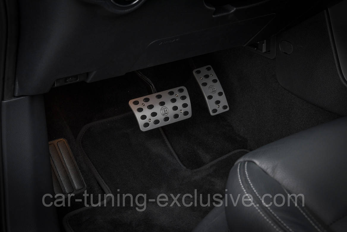 BRABUS aluminium pedal pads for Mercedes X-class W470