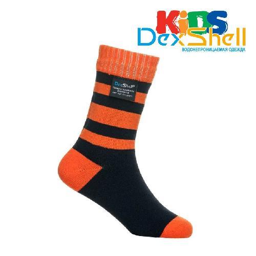 Dexshell Children ѕоскѕ orange M водонепроникні Шкарпетки для дітей помаранчеві
