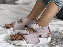 Жіночі сандалі Adidas Original Adilette Sandal 3.0 White Purple EG5027, фото 3