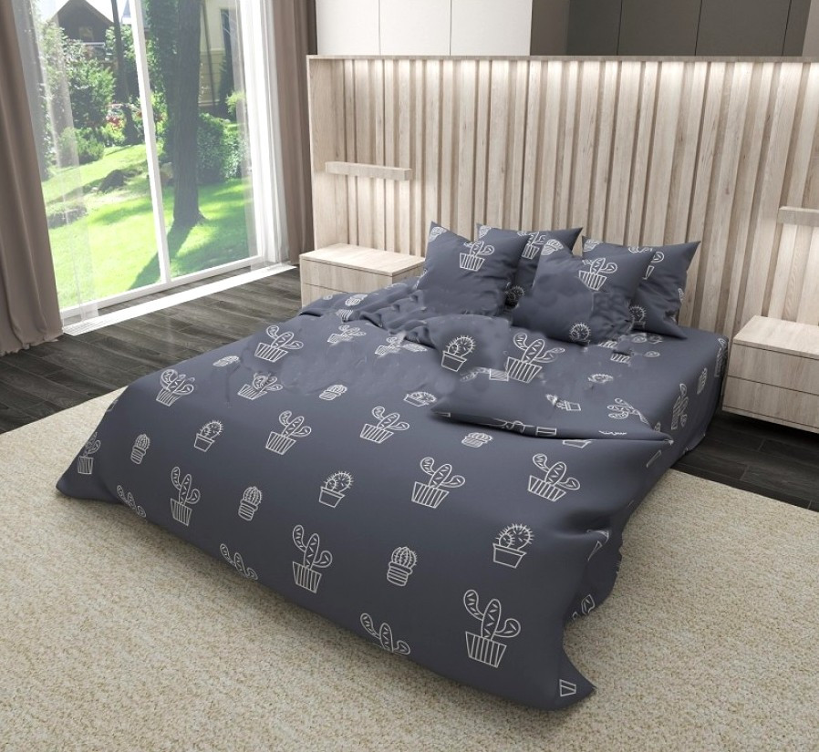 Набір постільної білизни Бязь Голд Люкс №бл439 Сімейний 220х240, фото 1