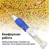 Набивна голка для вишивання, ручка, тримач для вишивки, Набір ударних голок для вишивання хрестом, фото 7