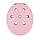 Захисний шолом дитячий Globber Evo Light, пастельний рожевий, з ліхтариком, 45-51см (XXS/XS) 506-210, фото 2
