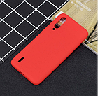 Чохол Silicone Case full для Xiaomi Mi 9 Lite червоний (сяомі ксіомі мі 9 лайт), фото 5