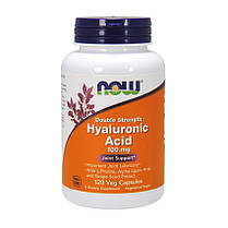 Гіалуронова кислота NOW Hyaluronic Acid 100 mg double strength 120 кап, фото 2