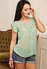 Шифонова блузка в горошок "Сьюзі"| Розпродаж кольору, фото 3