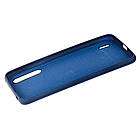 Чохол Silicone Case full для Xiaomi Mi 9 Lite navy blue синій (сяомі ксіомі мі 9 лайт), фото 4