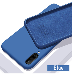 Чохол Silicone Case full для Xiaomi Mi 9 Lite navy blue синій (сяомі ксіомі мі 9 лайт)