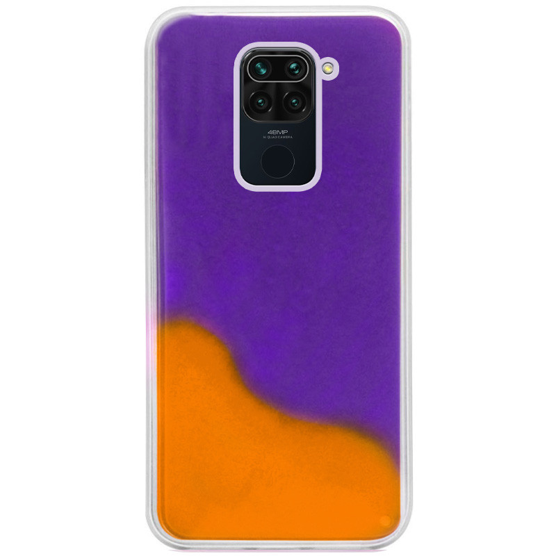 Неоновий чохол Neon Sand glow in the dark для Xiaomi Redmi Note 9 / Redmi 10X