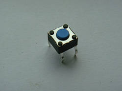 Микрокнопка тактова Taiwan 6x6mm 4.3 мм для пультів, dj контролерів