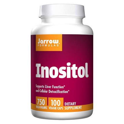 Інозитол Jarrow Formulas Inositol 750 mg 100 кап, фото 2