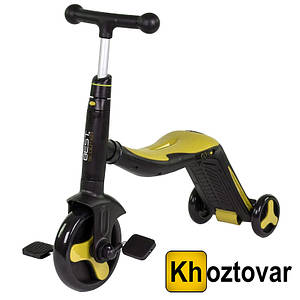 Самокат 3 в 1 Fl-868 Жовтий