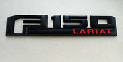 Емблема F150 lariat чорна
