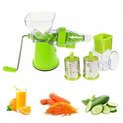 Ручной кухонный комбайн Здоровье 2 в 1 (терка + соковыжималка) (ID ...