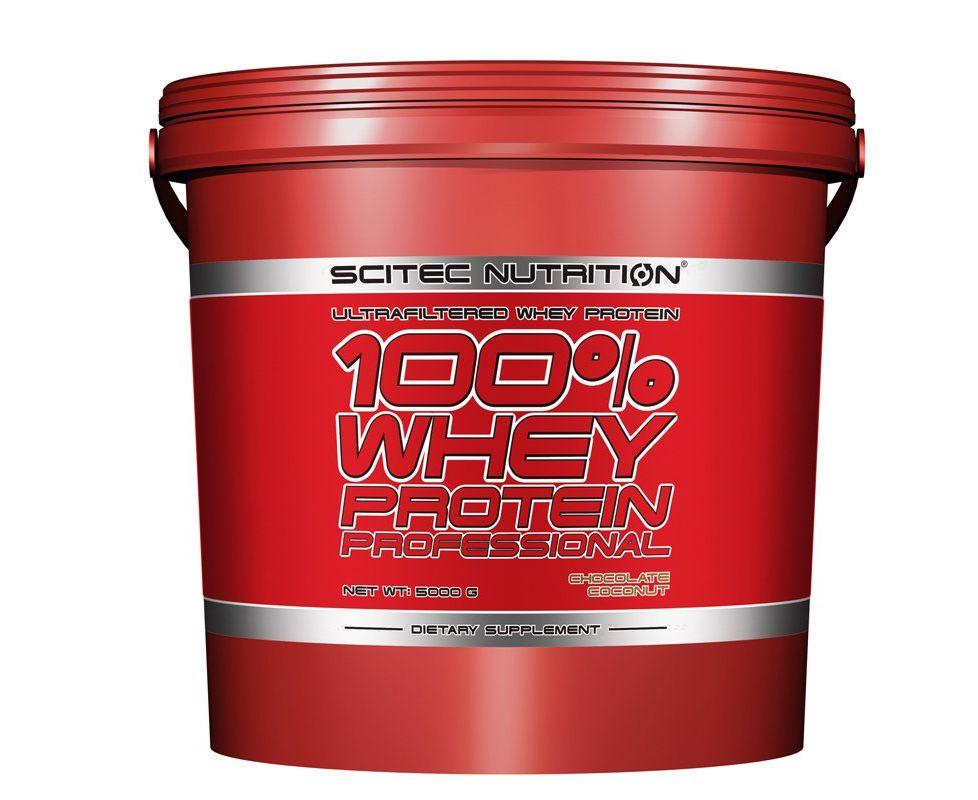 Scitec Nutrition 100% Whey Protein Professional 5000g - фото 1 - id-p398552676