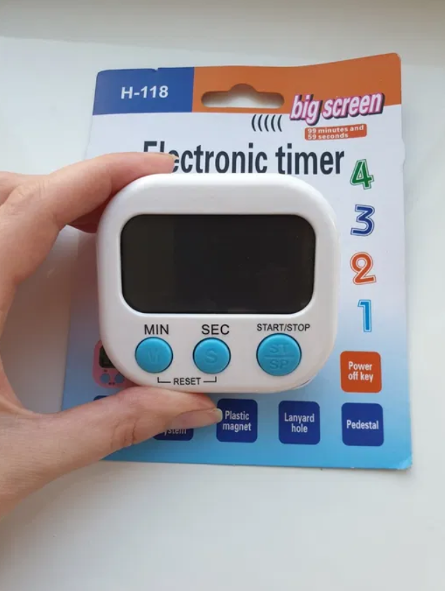 Таймер Кухонный, Цифровой, JS118 — Купить Недорого на Bigl.ua (1194772863)