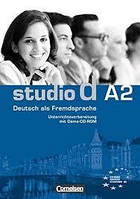 Studio d A2 Unterrichtsvorbereitung (Print) mit Demo-CD-ROM (Книга для вчителя)