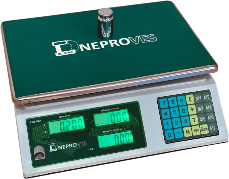 Ваги настільні до 6 кг — ВТД-ЛД1 ЖК, фото 1