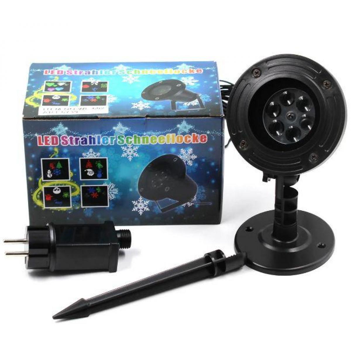 Лазерний проектор LED Strahler Schneeflocke WL-602 (SH010682), фото 1