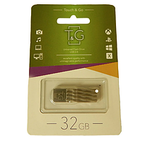 Металева флешка T&G USB 103 32GB, срібляста S